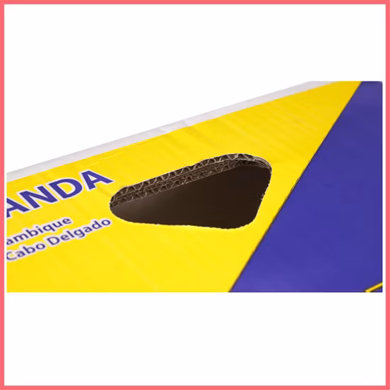 Preço da caixa de papelão de banana de papelão personalizado para frutas e vegetais