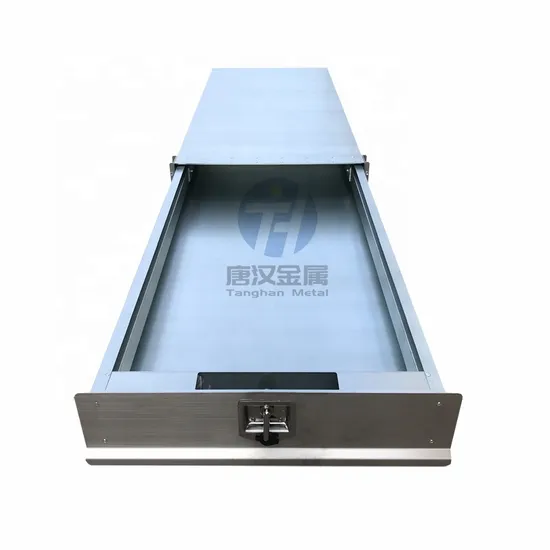 Folha galvanizada personalizada sob a bandeja Ute Caixa de ferramentas Trundle Gaveta Ute Caixa de ferramentas de armazenamento